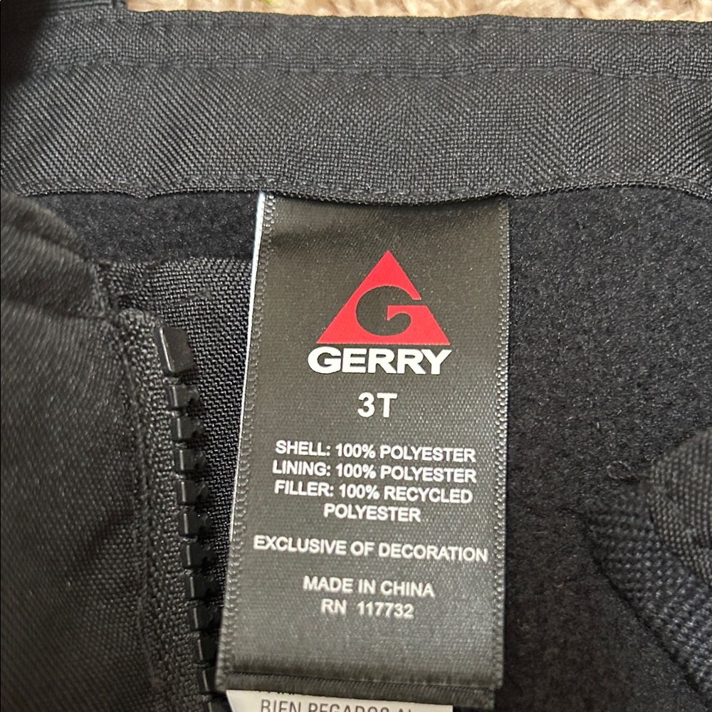 Gerry Weber Black Kids Snow Bib Overalls - Picture 2 of 3
